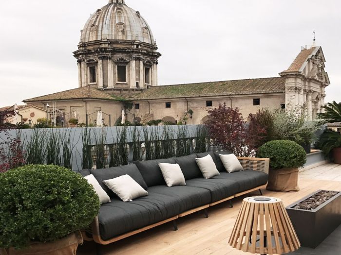 Archisio - Bicuadro - Progetto Una terrazza romana