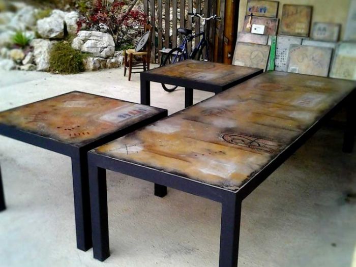 Archisio - Testadilegno - Progetto Tavoli