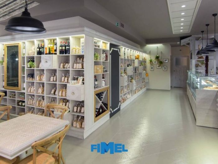 Archisio - Mariangela Meliante - Progetto Area arte bianca concept-store