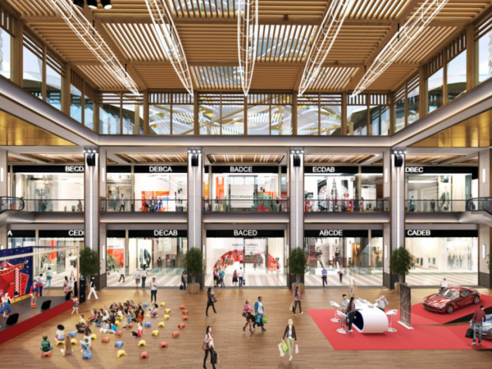 Archisio - Metex Design Group - Progetto Istmarina shopping mall