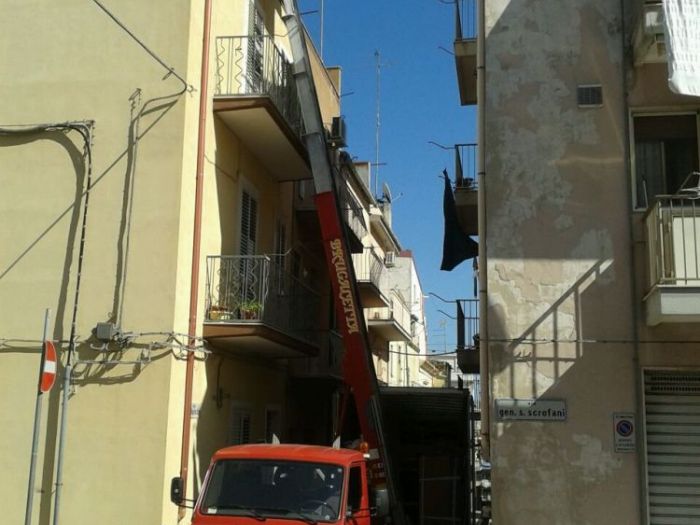 Archisio - Brugaletta Aldo Traslochi E Trasporti - Progetto Interventi con autoscala