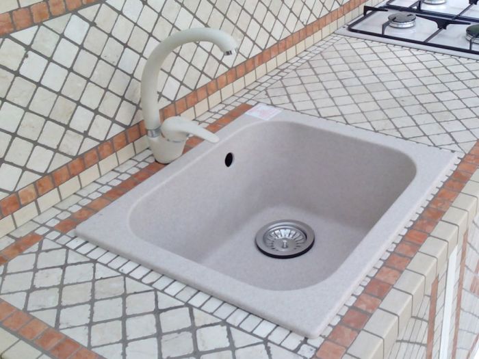 Archisio - Il Fauno Mosaici - Progetto Cucine per esterno