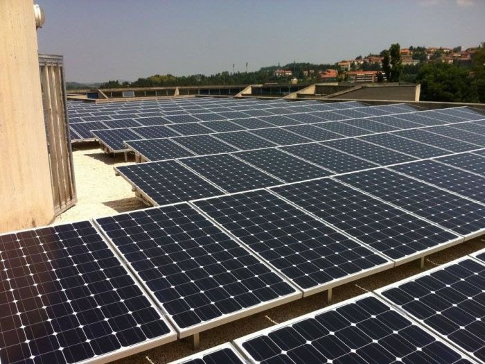 Archisio - Impresa Luzi - Progetto Impianto fotovoltaico ersu di urbino