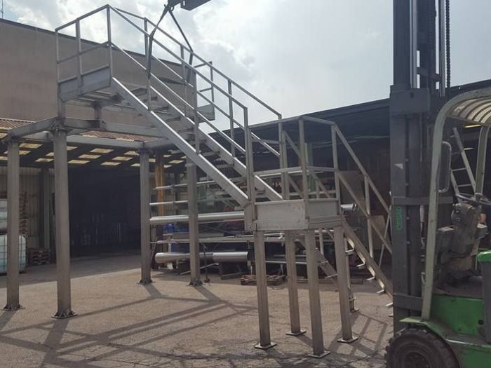 Archisio - Pagani Srl - Progetto Scale antincendio