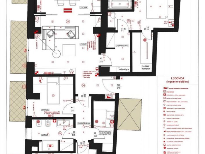 Archisio - Studio82 - Progetto Ristrutturazione appartamento siderno