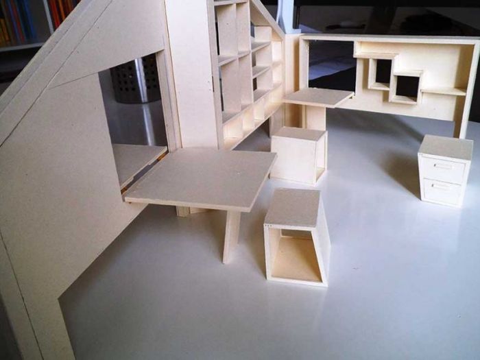 Archisio - Wallpaperlab Di Christiane Mounga Architetto - Progetto Plastico