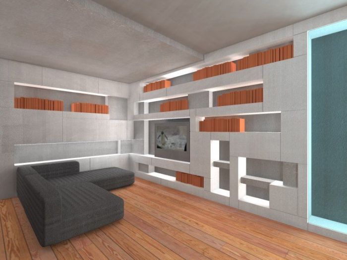 Archisio - Gianpaolo Vacca - Progetto Ristrutturazione di un appartamento di 85mq