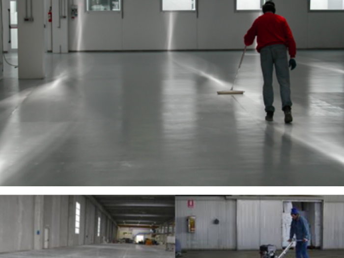 Archisio - Comes - Progetto Il pavimento industriale in cemento stampato