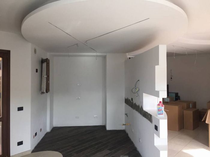 Archisio - Vpa Progetti - Progetto Strutture in cartongesso e cucina
