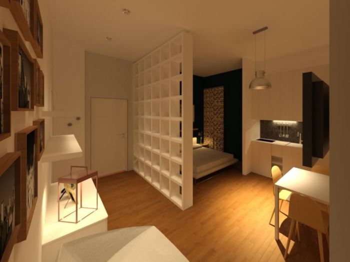 Archisio - Angelo Cavallo - Progetto Progetto di un monolocale