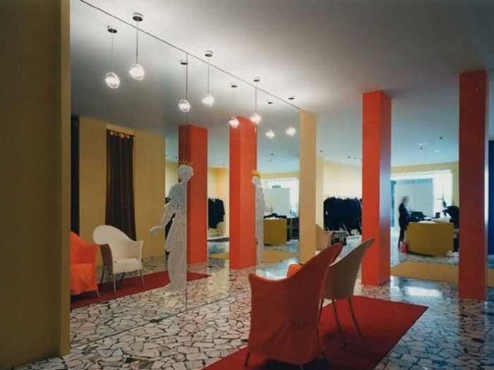 Archisio - Gian Luca Frigerio - Progetto 1998 dany co Fashion shop alessandria italy