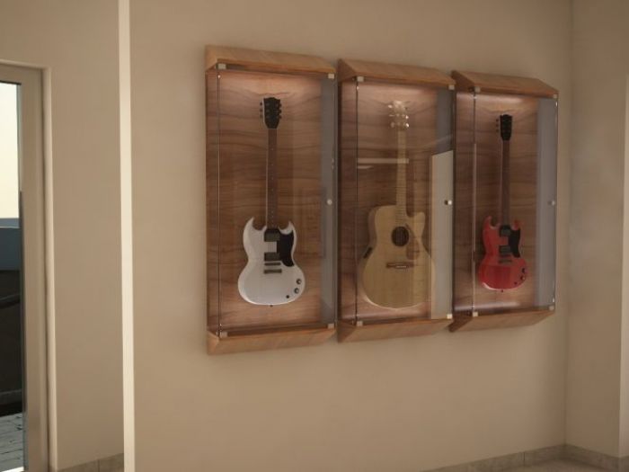 Archisio - Artifact Studio - Progetto Espositori per chitarra