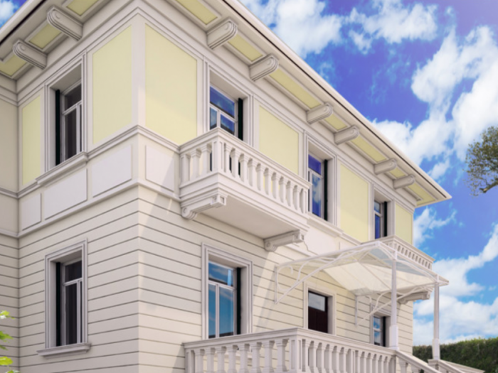 Archisio - Carlo Bertolini - Progetto Restauro villa liberty