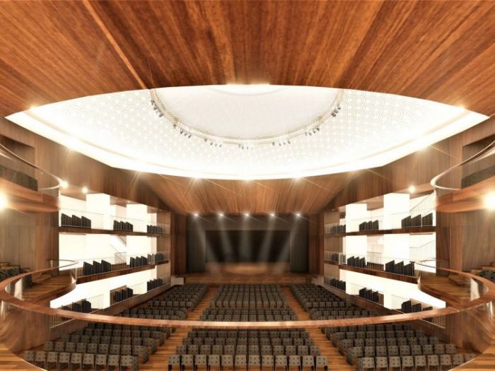 Archisio - Gianluigi Sylos Labini - Smn Architetti - Progetto Recupero architettonico funzionale impiantistico ed adeguamento strutturale dello storico teatro turreno nel cuore del centro antico di perugia