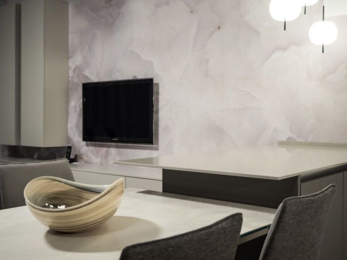 Archisio - Punto Arredo Magenta - Progetto Cucina e living a cesano boscone