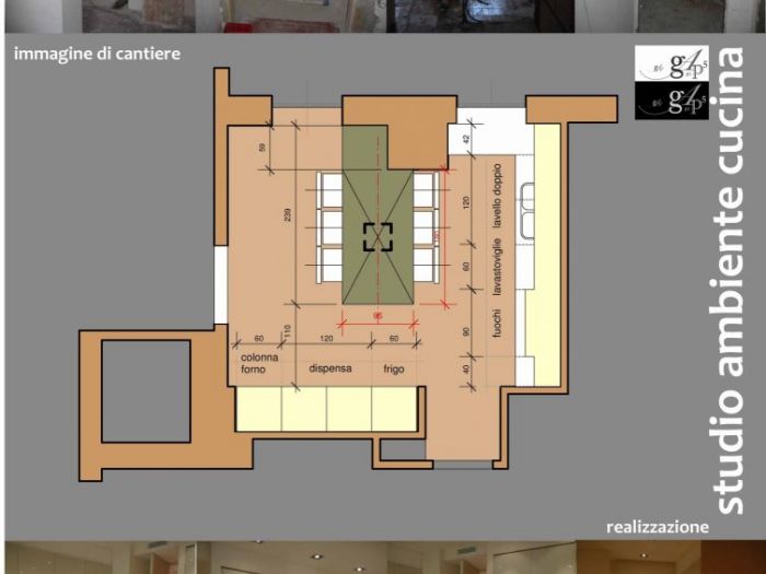 Archisio - Letizia Masciotta - Progetto Ambiente cucina