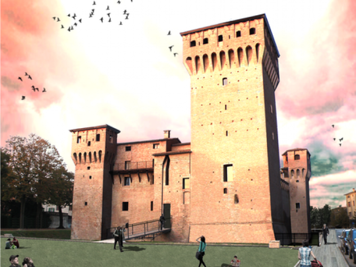 Archisio - Giulia Goldoni - Progetto Restauro rocca estense di san felice sp