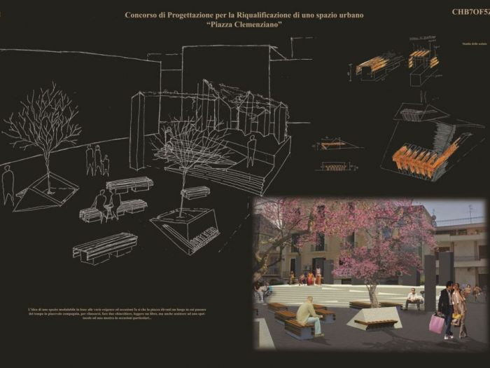 Archisio - Vincenzo Chirico - Progetto Concorso piazza s Clemenziano nola na