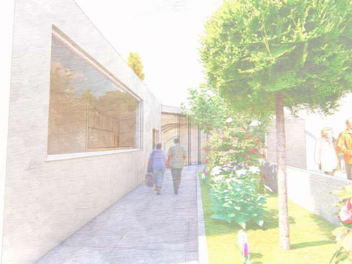 Archisio - Andrea Sorci Natural Living - Progetto Ipotesi progetto di ripristino di un capannone a borghetto flaminio rm per la sede museale della fondazione