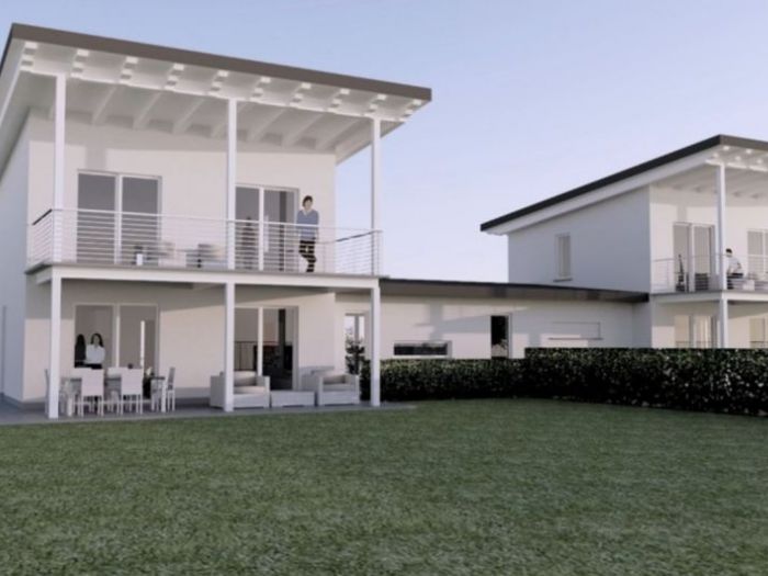 Archisio - Cecchetti Tommaso - Progetto Villette bifamiliari - carate brianza