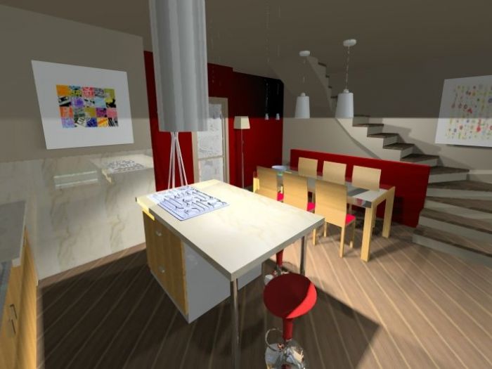 Archisio - Antonella Liguori Architetto - Progetto Studio arredamento villette a schiera impera