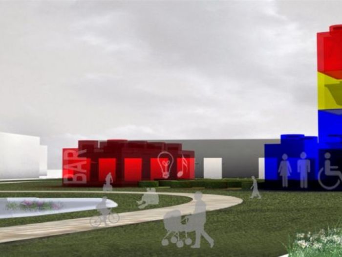 Archisio - Arkitetti Flore Venezia - Progetto Parco sostenibile lego