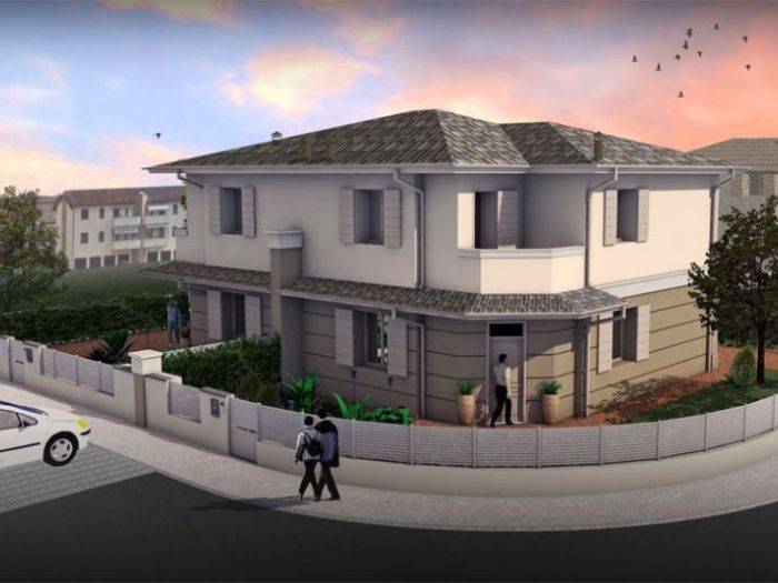 Archisio - Giulia Goldoni - Progetto Progettazione di nuovo edificio bifamiliare