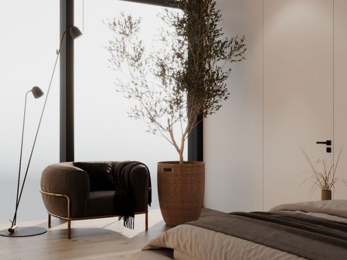 Archisio - Red Head Design - Progetto Camera da letto 23 m2