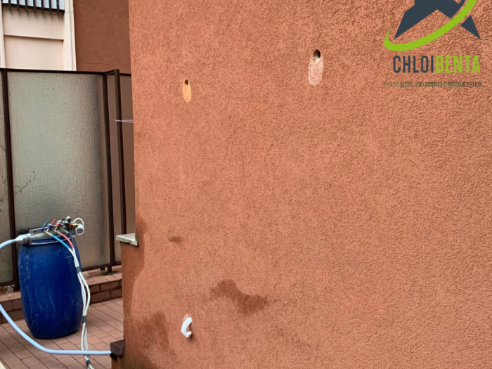 Archisio - Nicola De Lucia - Progetto Insufflaggio con resina ureica certificata made in italy