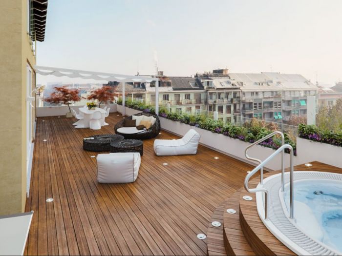 Archisio - Annalisa Carli - Progetto Un attico in stile loft in milano