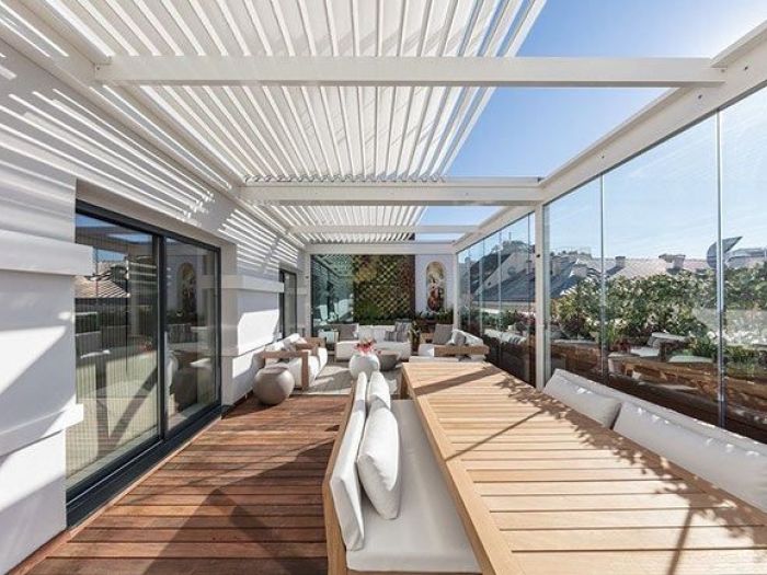 Archisio - Prisma Tende - Progetto Tende bioclimatiche