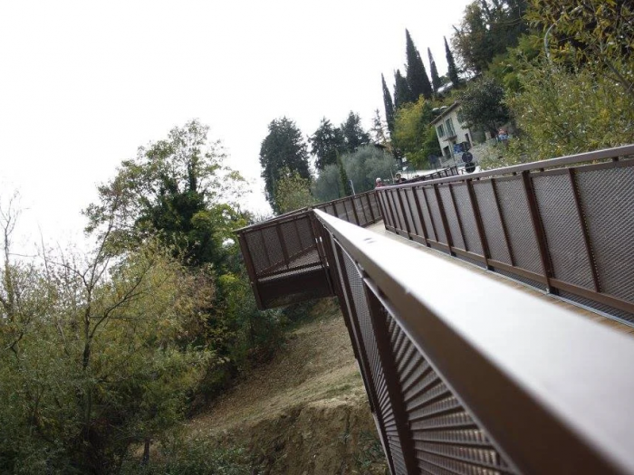 Archisio - Luca Cesaretti - Progetto Passerella pedonale delle fontacce