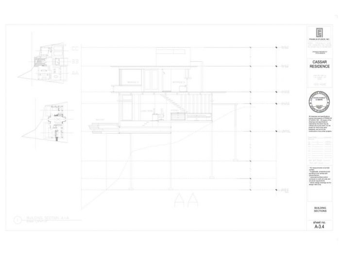 Archisio - Andrea Daguanno - Progetto Nuova edificazione villa in washington dc