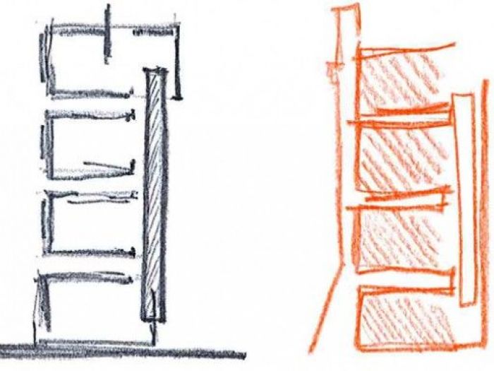 Archisio - Brau Battistelli Roccheggiani Architetti Associati - Progetto Villino torre