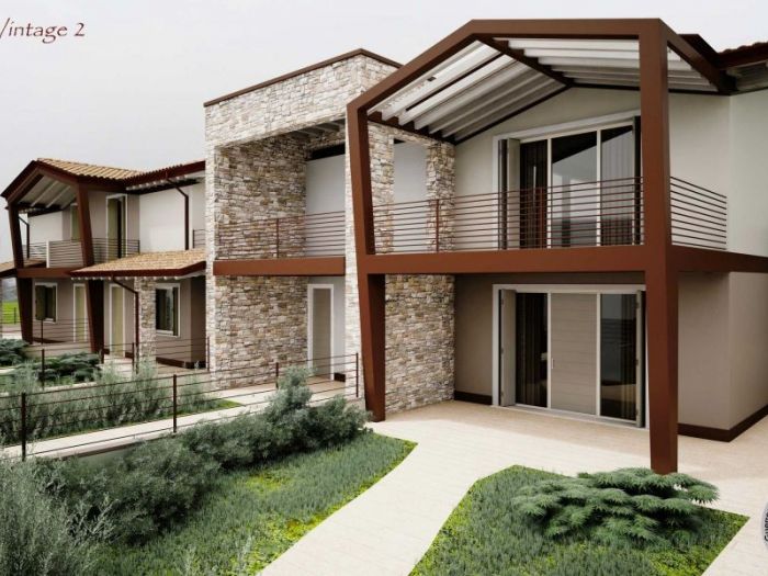 Archisio - Studio Di Progettazione Ph09 - Progetto Quadrifamiliare riva 2