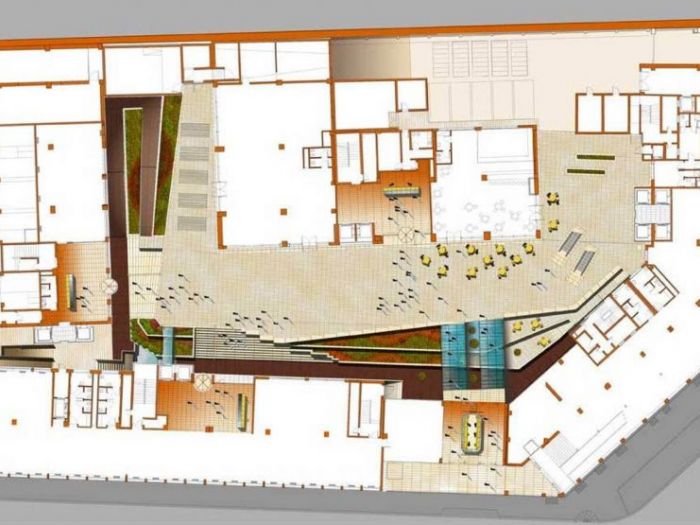 Archisio - Nca Nunzio Carraffa - Progetto Edificio ad uffici via bergognone milano 2001-2002