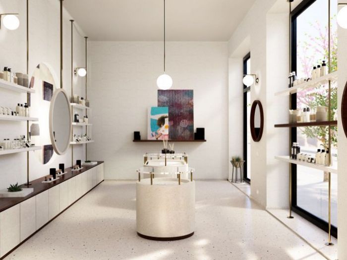 Archisio - Daniele Meloni - Progetto Negozio profumeria