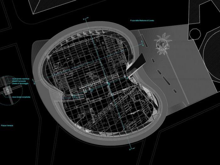 Archisio - Enrico Realacci - Progetto Auditorium di adriano - copertura