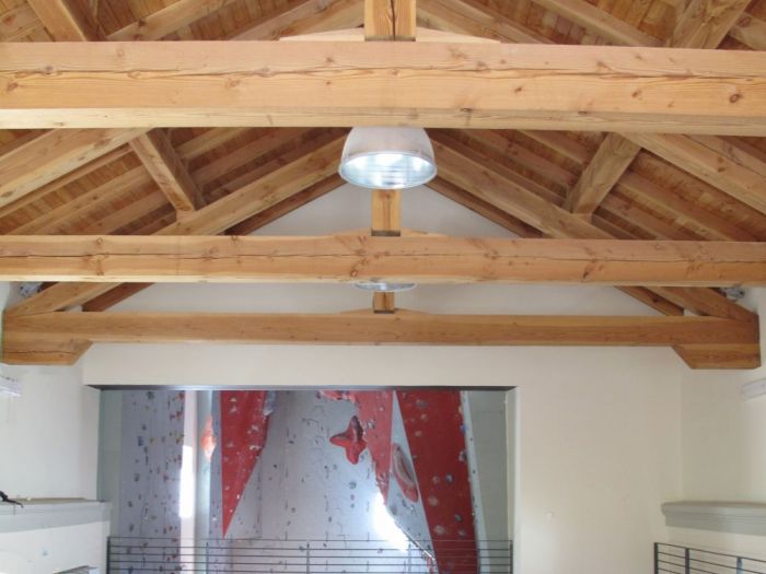 Archisio - Enrica Quattrocchio - Progetto Maison grimpeuna palestra di arrampicata ad ollomont