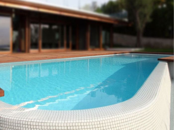 Archisio - Soldi Piscine - Progetto Piscine mosaico e sfioro