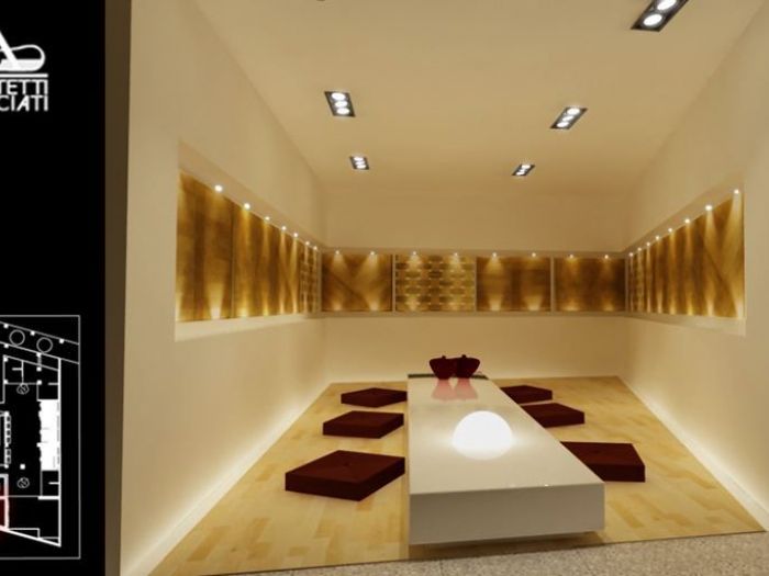 Archisio - Gilles Patrice Arch Todaro - Progetto Ristrutturazione showroom sol et bains a dakar senegal