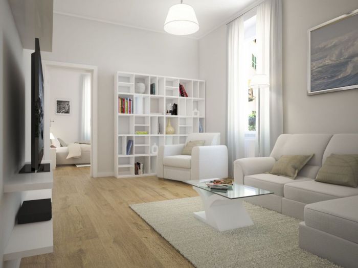 Archisio - Mc Rendering Solution - Progetto due camera da lettoe due zone giorno