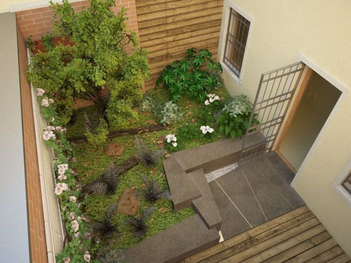 Archisio - Stefano Bassan By Architettidomicilio - Progetto Piccolo giardino segreto nel cuore storico del ghetto di padova