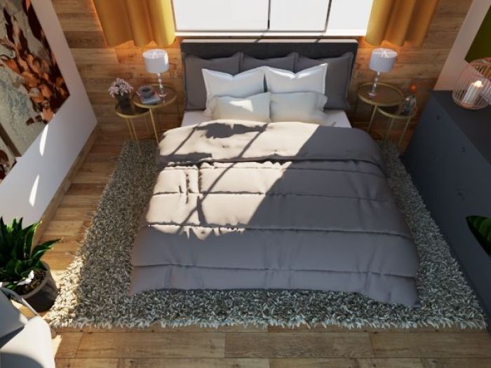 Archisio - Lostlakedesign - Progetto Camera matrimoniale