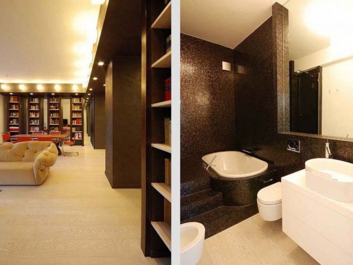 Archisio - Roberto Silvestri - Progetto Giocando con i contrasti nellinterior design