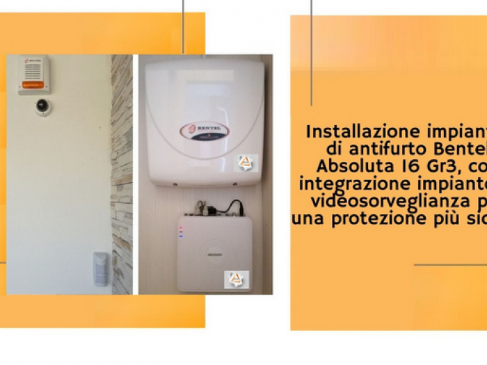 Archisio - Pnp Antifurti - Progetto Installazione impianto di antifurto con integrazione impianto di videosorveglianza