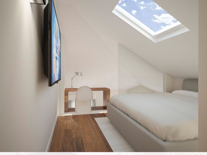 Archisio - Mc Rendering Solution - Progetto una casa su due livelli trasformabile nel tempo