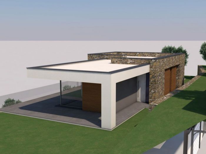 Archisio - Architetto Roberto Ferraro - Progetto Villa unifamiliare contemporanea