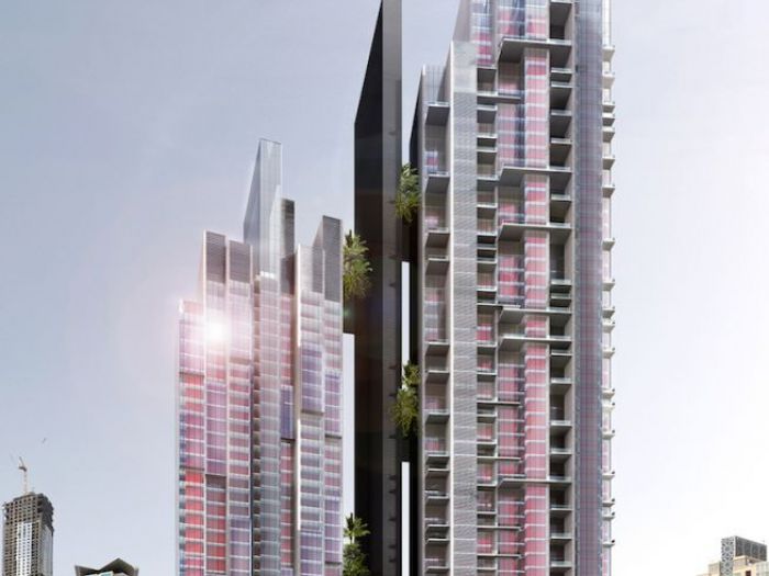 Archisio - Bicuadro - Progetto Al sofouh marina towers hotel e residence dubai