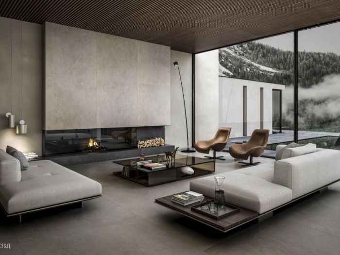 Archisio - Sf Architects - Progetto Living room elementa collections